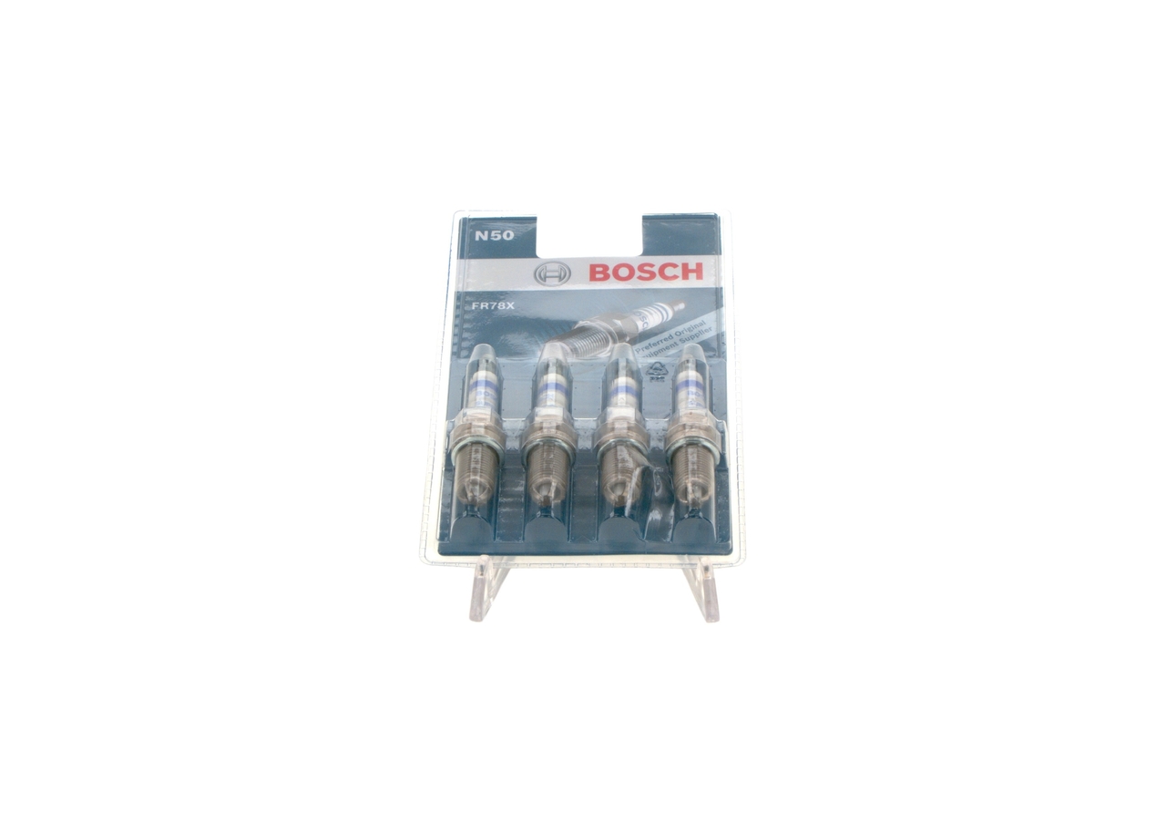 Spark Plug - 0242232802 BOSCH - FR78X, 0242232502 | K MOTORSHOP s.r.o.